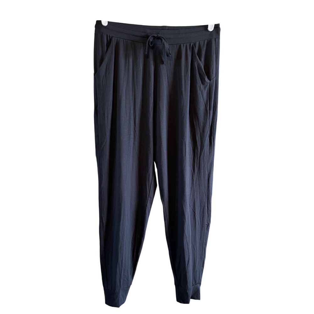 NWT Tommy John Lounge Jogger Pants Size Medium Charcoal Black